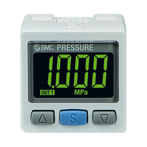 ZSE30A, interruptor de presión digital de alta precisión con pantalla de 2 colores para vacío ZSE30A-01-F-L