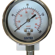 MANOMETRO ANALOGO CROMADO BRONCE 2 1/2″ BAJA PRESION 36112716