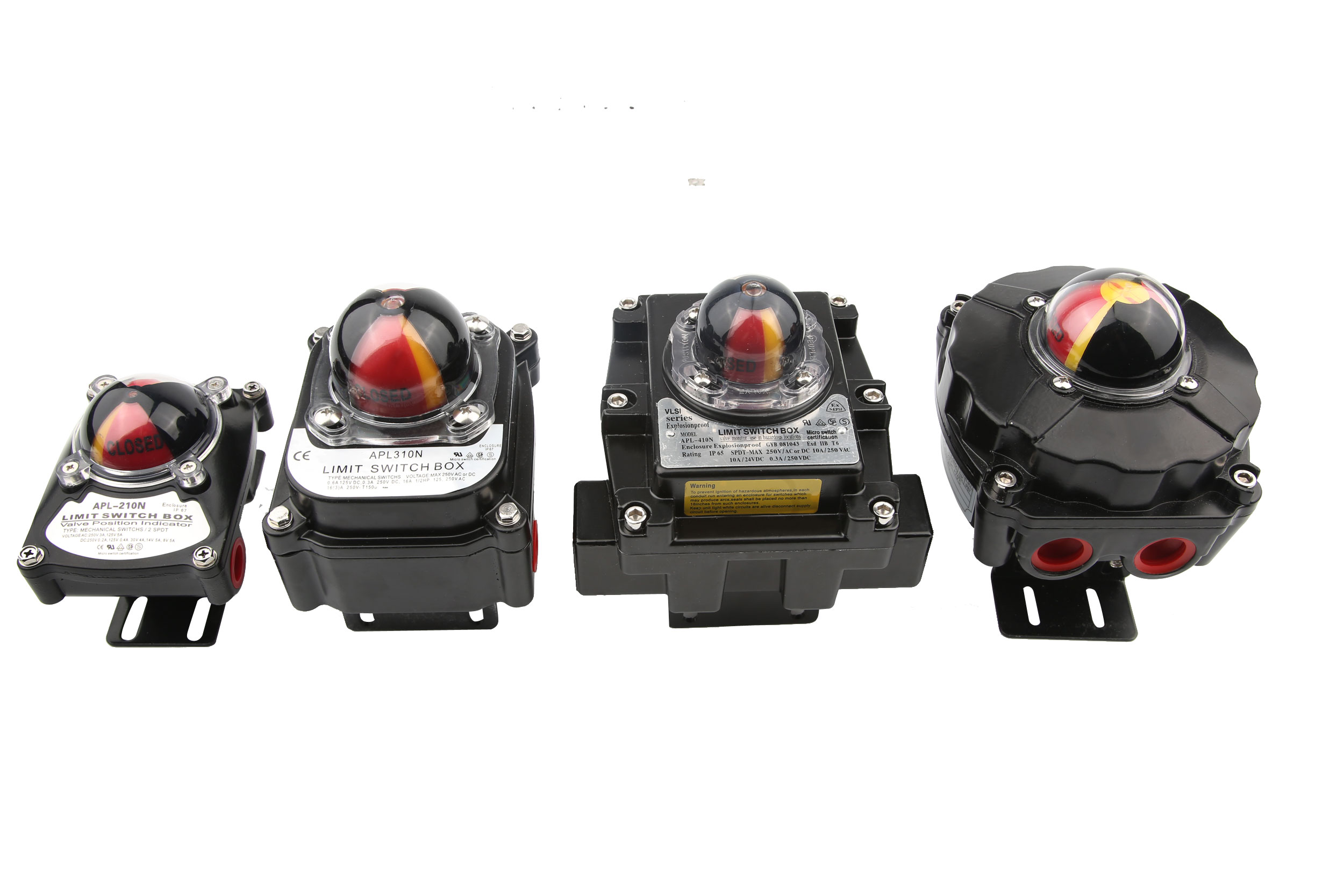 INTERRUPTOR DE POSICION FINAL DE CARRERA PARA ACTUADOR NEUMATICO 2XSPDT LS-200