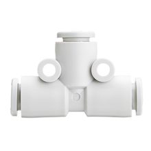 Conexión instantánea, uso general, conexión tubo a tubo, unión en T – KQ2T*-00 KQ2T04-00A