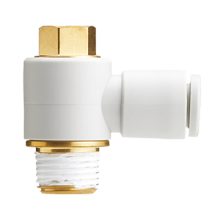 Conexión instantánea, uso general, conexión tubo-rosca macho, codo macho universal – KQ2V KQ2V06-M5A