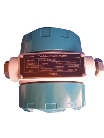 FLUJOMETRO TURBINA INOX 1″ ROSCADO SINTEK FT-25-C2-1-SI4- 1-A-RH-2 - Imagen 3